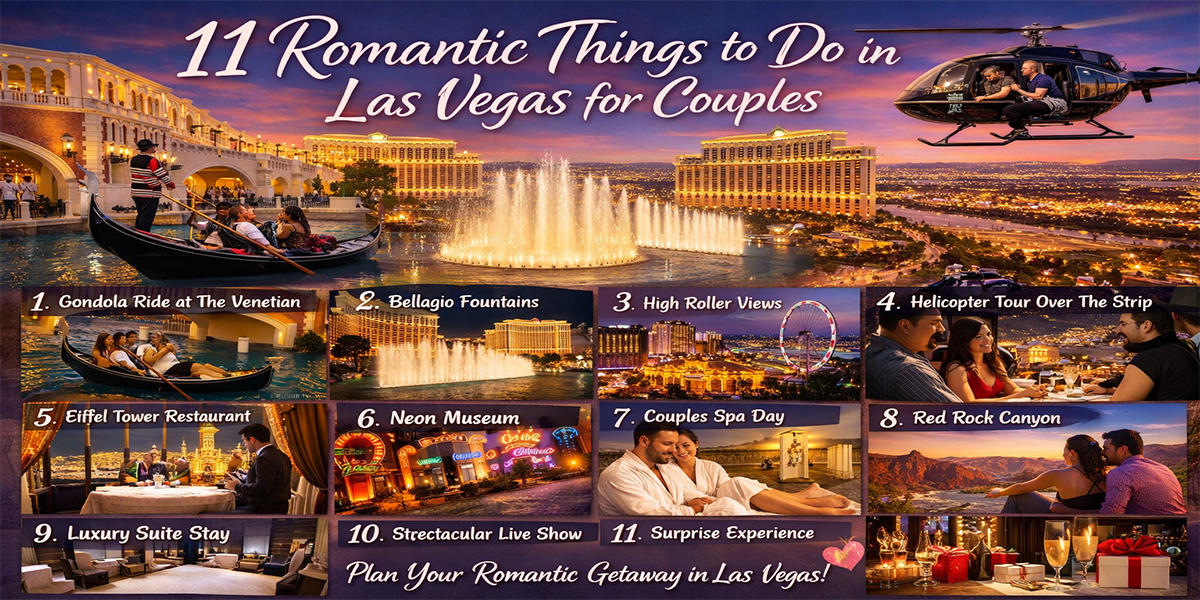 11 Romantic Things to Do in Las Vegas for Couples
