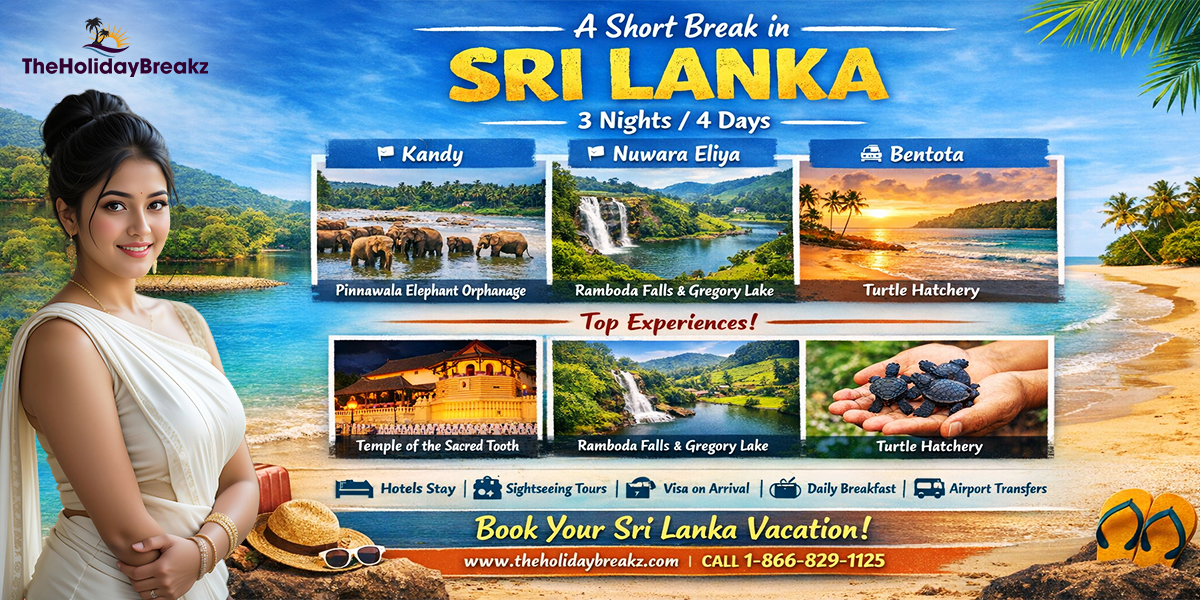 A Short Break in Sri Lanka – 3 Nights / 4 Days Travel Experience